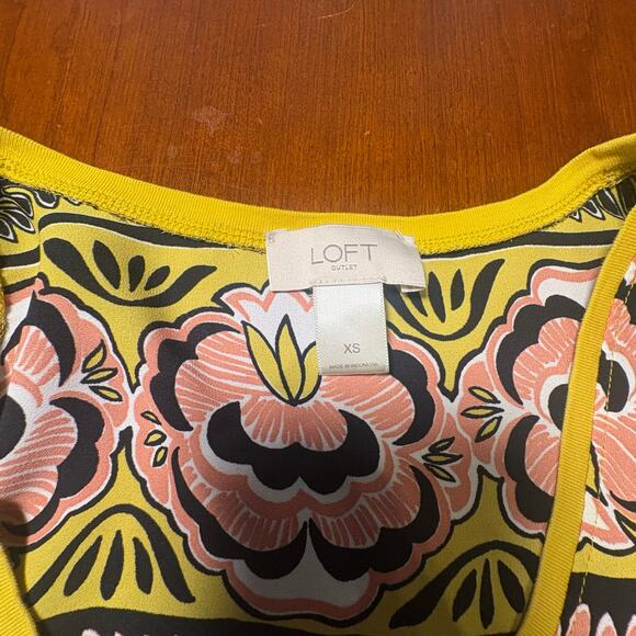 Loft Outlet Sleeveless Top Size XS - Picture 2 of 4